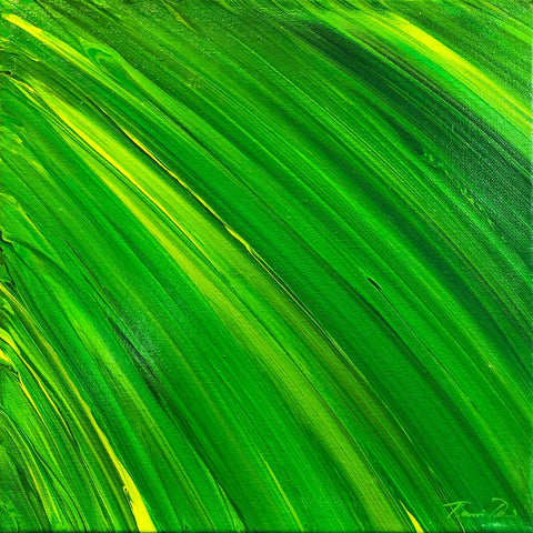 Frond 33 12x12 Painting